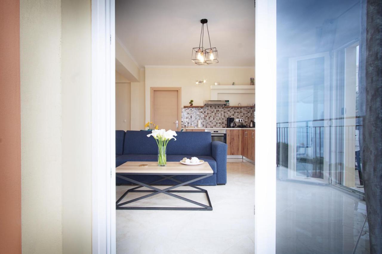 Sweet Apricot Apartment Pelekas Bagian luar foto