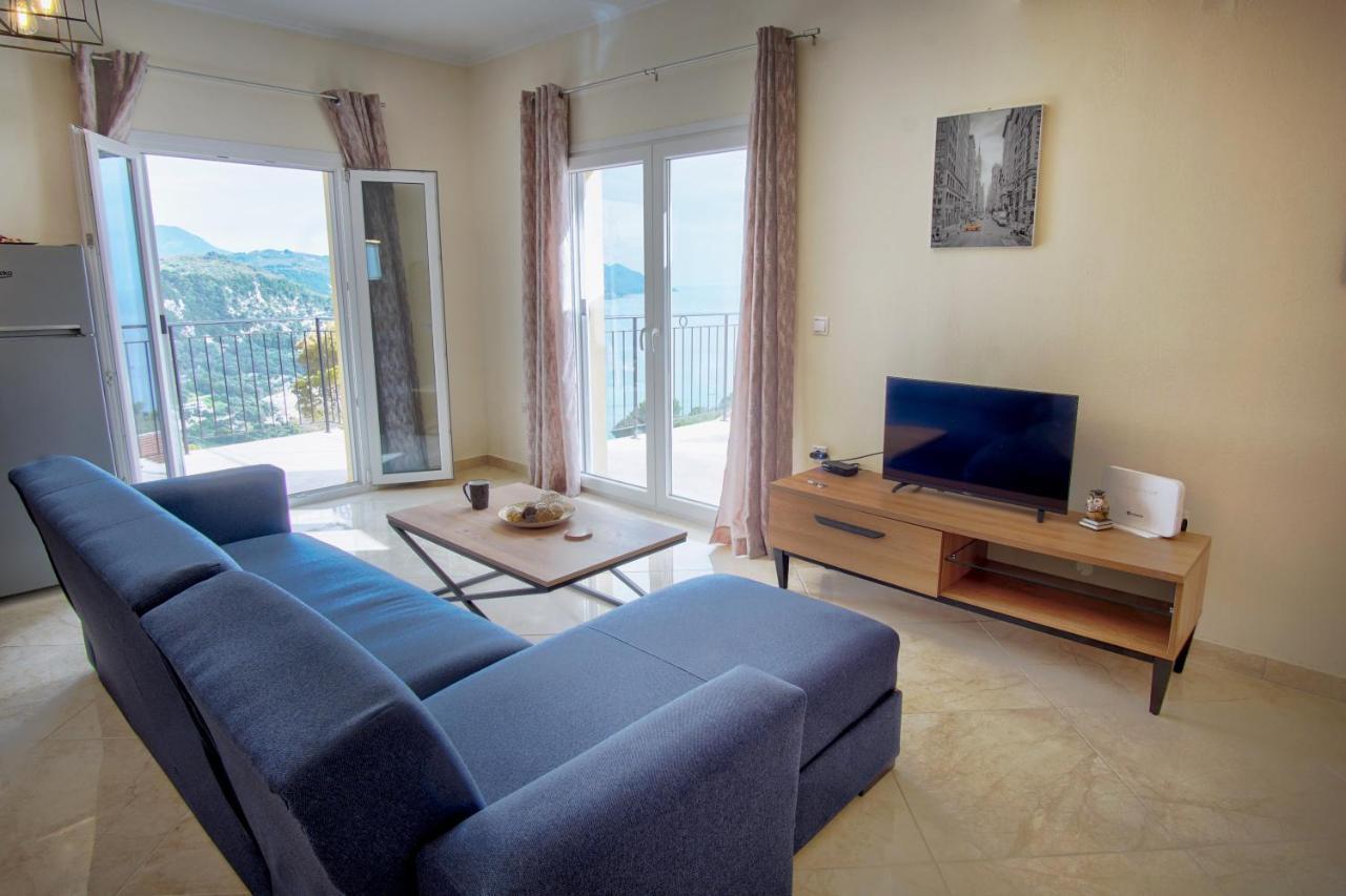 Sweet Apricot Apartment Pelekas Bagian luar foto