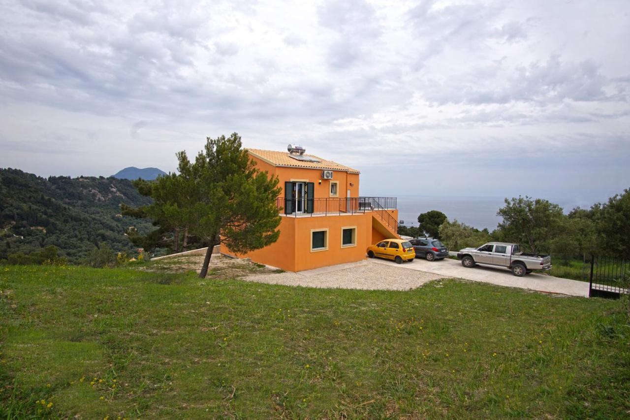 Sweet Apricot Apartment Pelekas Bagian luar foto